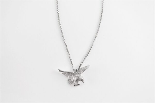 Collier in Sterlingsilber rhodiniert – Bild 2