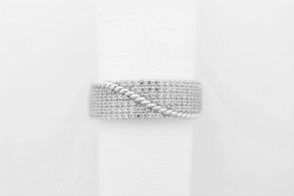 wunderschöner Ring in Sterlingsilber mit Zirkonia – Bild 6