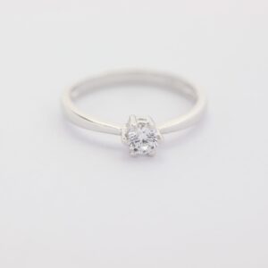 Ring 925 Sterlingsilber  rhodiniert mit Zirkonia