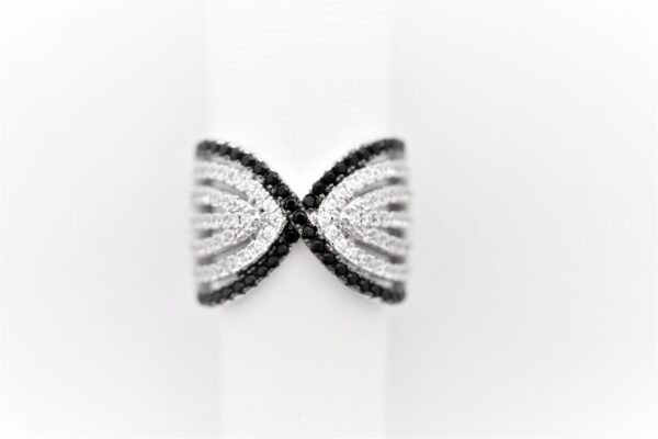 Ring 925 Sterlingsilber rhodiniert mit Zirkonia – Bild 6