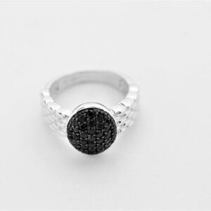 Ring in Sterlingsilber rhodiniert mit Zirkonia