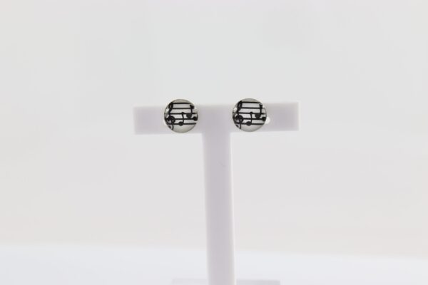 Kinderohrstecker in Sterlingsilber rhodiniert – Bild 4