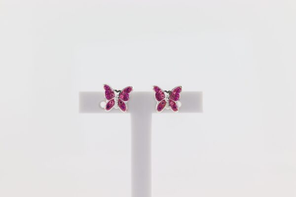 Kinder - Ohrstecker kleiner Schmetterling