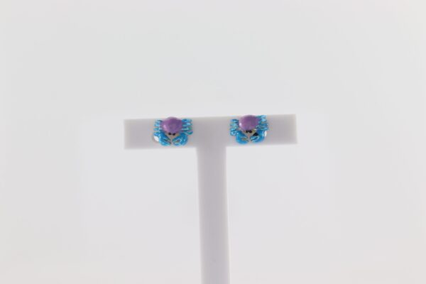 Kinder Ohrstecker in Sterlingsilber  kleiner Krebs – Bild 2