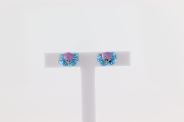 Kinder Ohrstecker in Sterlingsilber  kleiner Krebs – Bild 5
