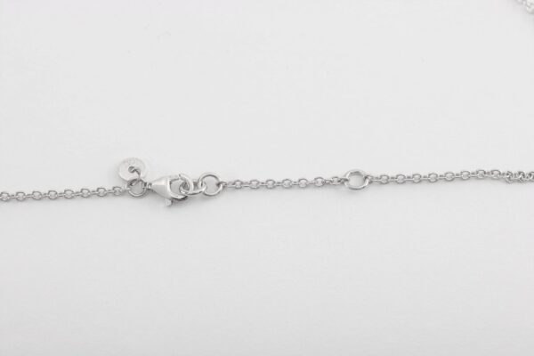 Collier in Sterlingsilber rhodiniert mit Onyx – Bild 5