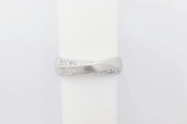 herrllicher Ring in Sterlingsilber rhodiniert mit Zirkonia – Bild 5