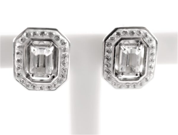 Ohrstecker Sterlingsilber rhodiniert – Bild 5