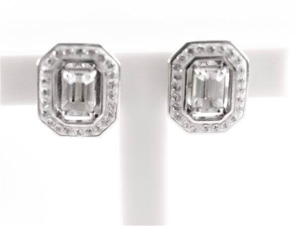 Ohrstecker Sterlingsilber rhodiniert
