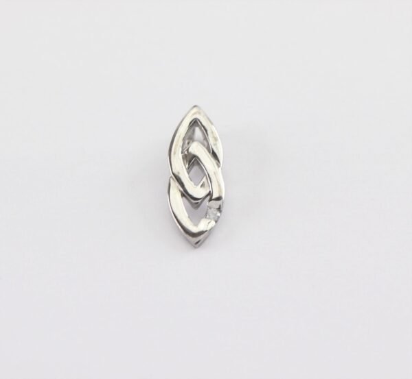 kleiner Anhänger Sterlingsilber  rhodiniert mit Zirkonia