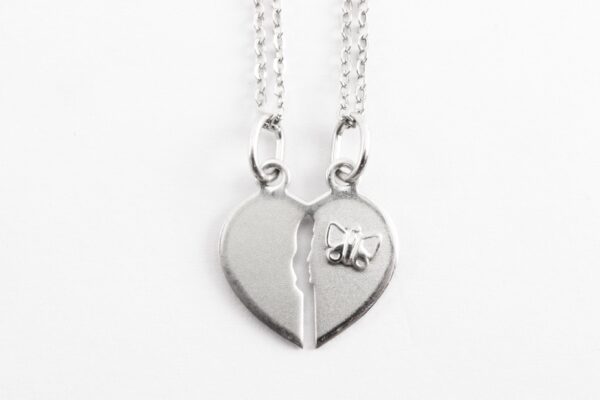 Freundschaftskette   in Sterlingsilber  rhodiniert