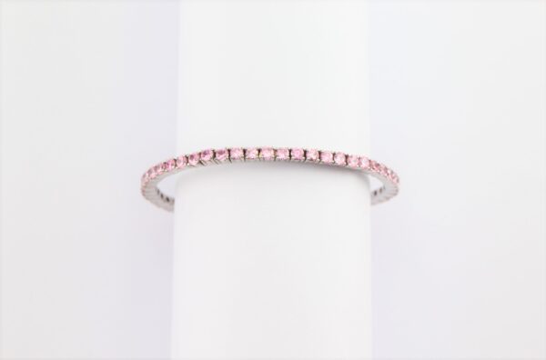 Armreif  Sterlingsilber rhodiniert mit Zirkonia
