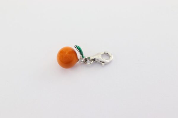 Chams Anhänger  Apfelsine - Sterlingsilber – Bild 4