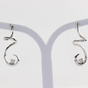 Ohrstecker Sterlingsilber mit Zirkonia