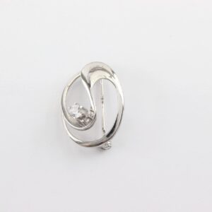 Brosche und Anhänger in einem  in Sterlingsilber