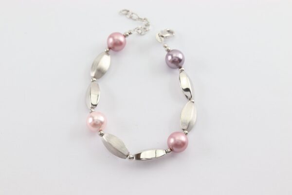Armband mit Süßwasserperlen in Sterlingsilber