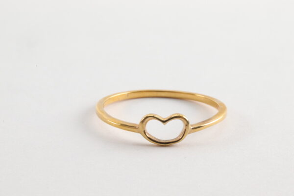 feiner Ring in Sterlingsilber vergoldet – Bild 5