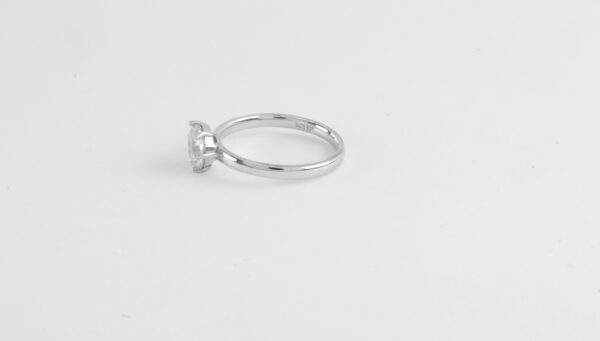 Ring in Sterlingsilber rhodiniert mit Zirkonia – Bild 3