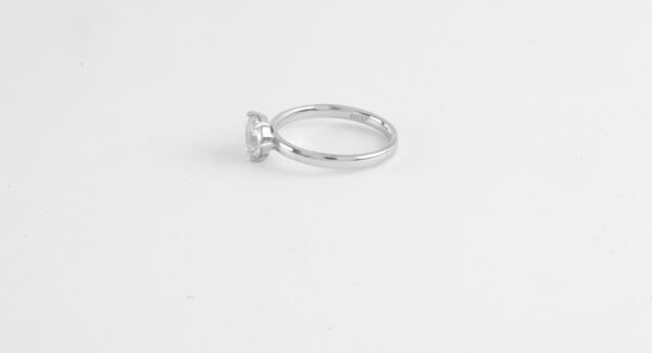 Ring in Sterlingsilber rhodiniert mit Zirkonia – Bild 4