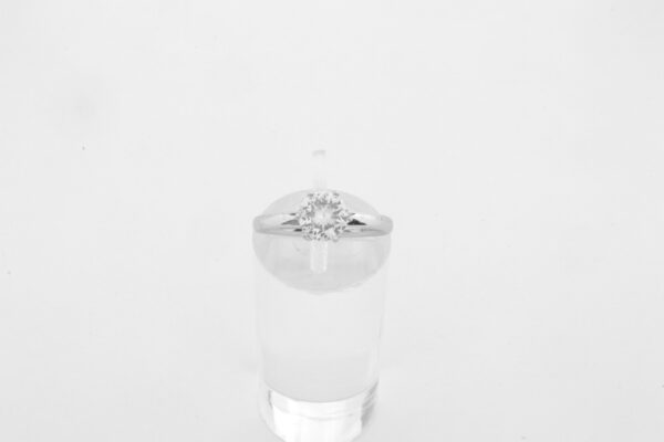 Ring in Sterlingsilber rhodiniert mit Zirkonia – Bild 6