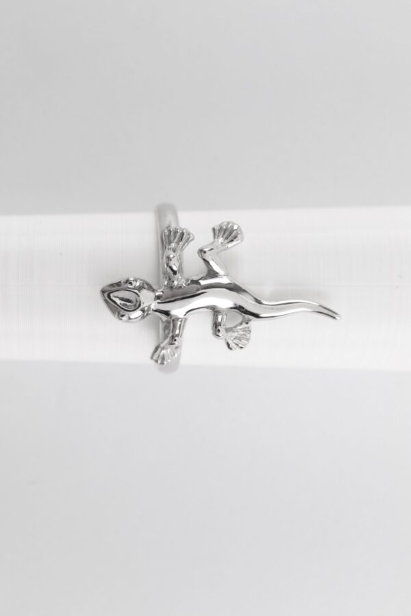 Salamander - Ring in Sterlingsilber – Bild 2