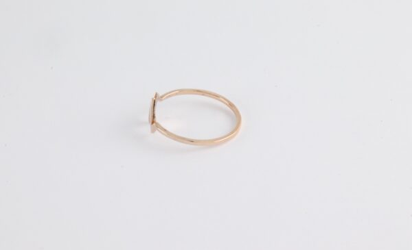 sehr feiner Ring in Sterlingsilber vergoldet – Bild 6