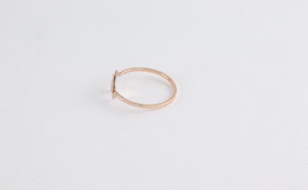 sehr feiner Ring in Sterlingsilber vergoldet – Bild 7