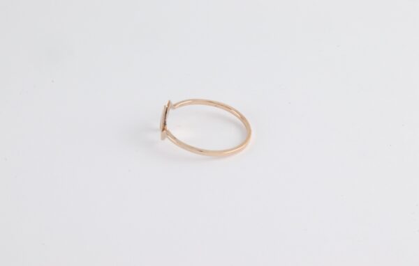 sehr feiner Ring in Sterlingsilber vergoldet – Bild 8