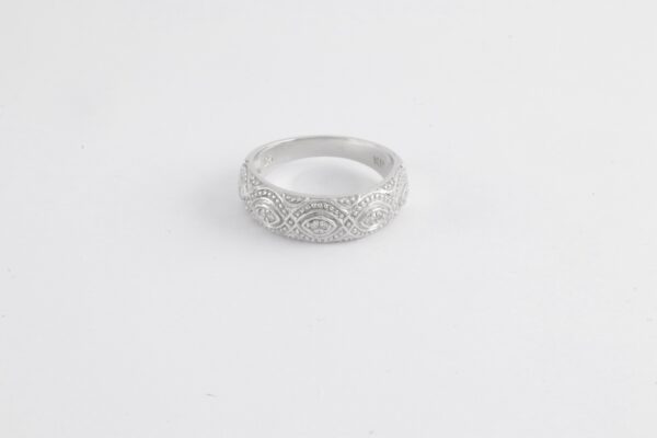 Ring in Sterlingsilber mit Diamanten – Bild 5