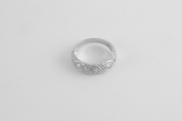 Ring in Sterlingsilber mit Diamanten – Bild 8