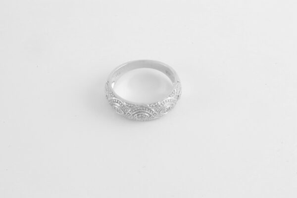 Ring in Sterlingsilber mit Diamanten – Bild 9