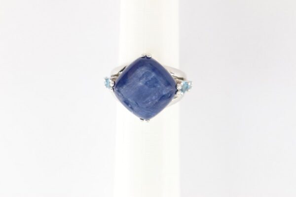 wunderschöner Ring in Sterlingsilber rhodiniert – Bild 2