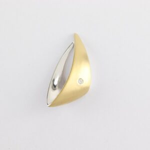 Anhänger in Sterlingsilber rhodiniert