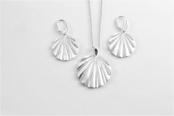 wunderschönes Set in Sterlingsilber rhodiniert