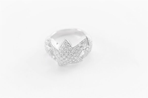 Sternenring Sterlingsilber rhodiniert – Bild 5