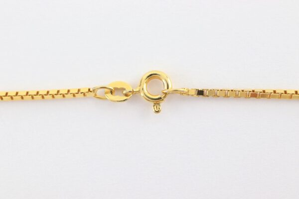 feine Kette in Sterlingsilber hart vergoldet – Bild 2