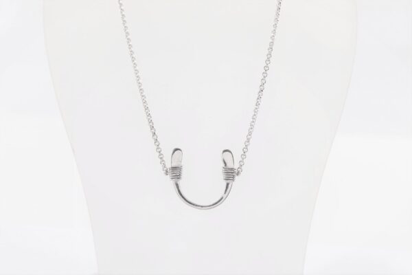 Collier in Sterlingsilber rhodiniert – Bild 4