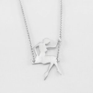 sehr feines Collier in Sterlingsilber