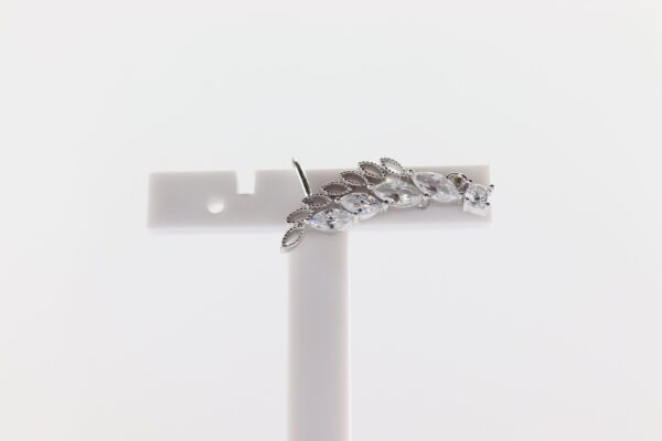 Ohrstecker in Sterlingsilber rhodiniert – Bild 5