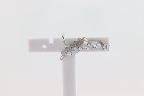 Ohrstecker in Sterlingsilber rhodiniert – Bild 6