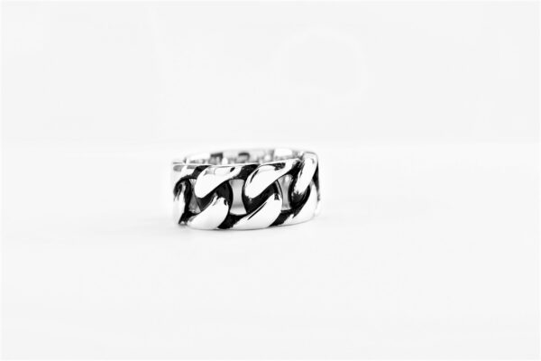 ein besonderer Ring in Sterlingsilber rhodiniert – Bild 4
