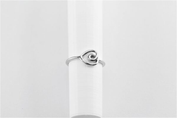 sehr feiner Ring für zarte Finger in Sterlingsilber – Bild 5