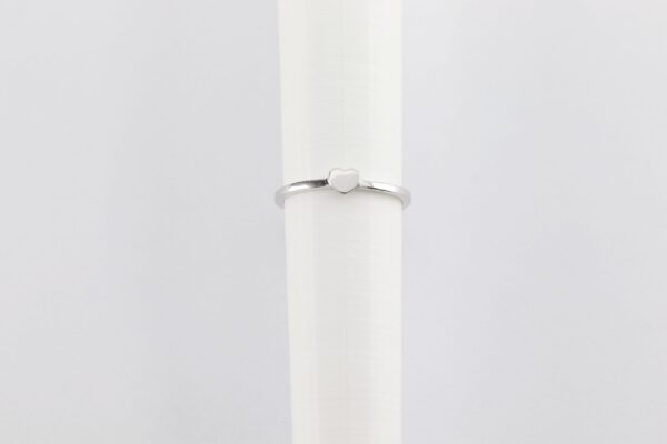 sehr feiner Ring in Sterlingsilber rhodiniert – Bild 4