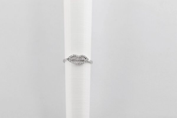 feiner Ring in Lippenform in Sterlingsilber – Bild 4