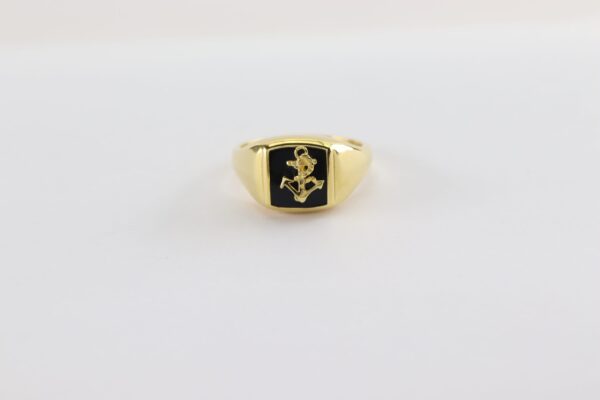 Ring in Sterlingsilber vergoldet – Bild 3