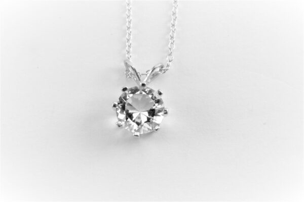 feines Collier in Sterlingsilber