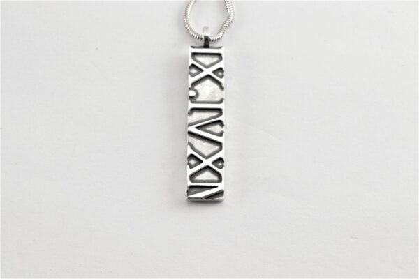 Anhänger in Sterlingsilber mit Schlangenkette – Bild 5