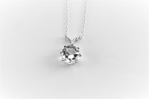 Collier in Sterlingsilber mit Zirkonia – Bild 5