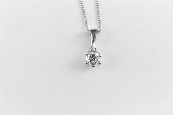 Collier - Anhänger und Kette in Sterlingsilber – Bild 3