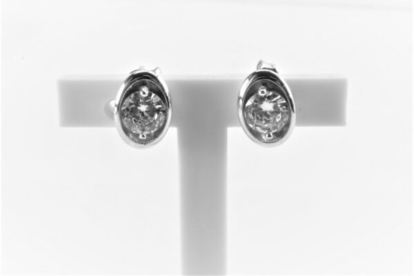 feine Ohrstecker in Sterlingsilber